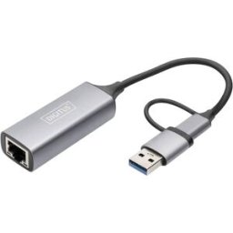 Adaptateur réseau Digitus DN-3028 2.5 GBit/s USB, USB 3.0, USB 3.1, USB 3.1 (Gen 1), USB-A