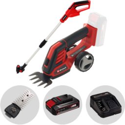 Einhell GE-CG 18/100 Li T - Cisaille à gazon à batterie avec perche - 18V 2.5Ah