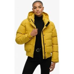 Superdry Femme Blouson Bomber Everest Yellow Taille: 40