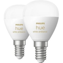 Philips Hue Ampoule à LED 8719514491168 CEE: F (A - G) Hue White Ambiance Luster E14 5.1 W