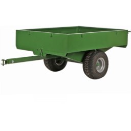 Francini FQ6 - Remorque en acier pour tracteur tondeuse - 150x110(h 25 cm)