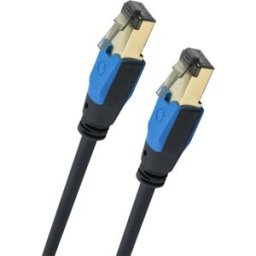 Oehlbach D1C19353 RJ45 Câble réseau, câble patch CAT 8.1 2.00 m noir 1 pc(s)