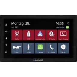 Blaupunkt Oslo 600 DAB Autoradio Apple CarPlay, Android Auto™, avec télécommande, avec antenne DAB, kit mains libres bluetooth