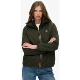 Superdry Femme Veste Coupe-vent Essential Tri Green Taille: 34