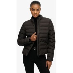 Superdry Femme Veste Matelassée City Fuji Black Taille: 46
