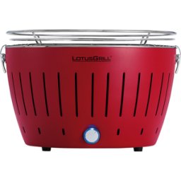 LotusGrill LG G34 U RD - Barbecue portable d'extérieur - Coque rouge