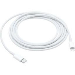 Apple Câble USB USB 2.0 USB-C® mâle, Connecteur Lightning 2.00 m blanc MW2R3ZM/A