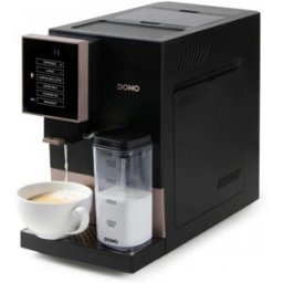 DOMO-ELEKTRO DOMO Machine a espresso automatique 1350 W, noir et bronze DO743K