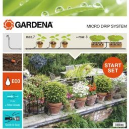 Gardena Micro-Drip-System Kit d'arrosage goutte-a-goutte + programmateur M 13002-20