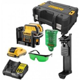 DeWALT DCE0825D1G Laser en croix a 5 points, vert, XR (10,8V/1x 2,0Ah)Tstak