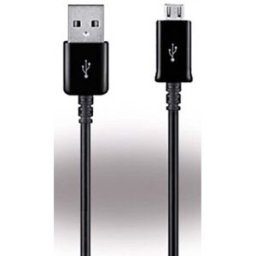 Cordon de téléphone portable Samsung ECBDU4ABE [1x USB mâle - 1x Micro USB mâle] 1.00 m 1 pc(s)