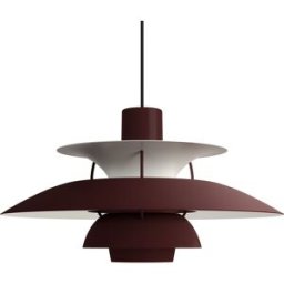 Louis Poulsen - Suspension PH - Rouge - Aluminium laqué - Designer Poul Henningsen