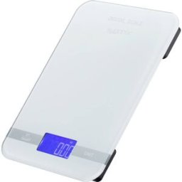 Sygonix Balance de cuisine numérique numérique Plage de pesée (max.)=5 kg verre opale 165 x 220 x 20
