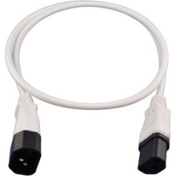 HAWA R772 appareils IEC Câble de raccordement blanc 1.00 m