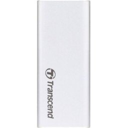 Transcend ESD260C 250 GB Disque dur externe SSD USB-C®, USB-A argent TS250GESD260C