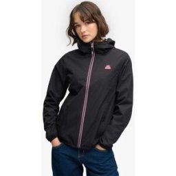 Superdry Femme Veste Coupe-vent Essential Tri Black Taille: 34