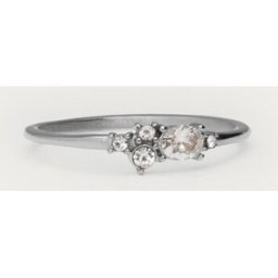 Bague Midnight avec de fins strass My Jewellery One Size femme