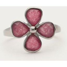 Bague Botanical avec trèfle rose My Jewellery Rose One Size femme