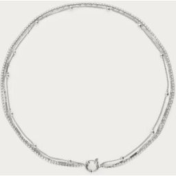 Collier triple Midnight avec strass My Jewellery One Size femme