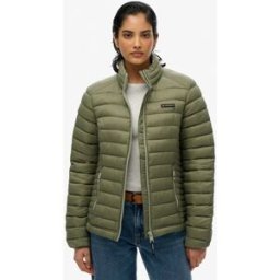 Superdry Femme Doudoune Fuji Lite Vert Taille: 34