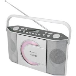 soundmaster RCD1755SI Radio-lecteur CD FM CD argent