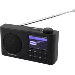 soundmaster IR6500SW Radio de table Internet Internet, DAB+, FM Bluetooth, USB, WiFi, radio internet rechargeable noir