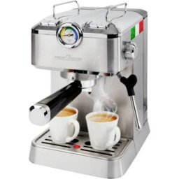 Profi Cook PC-ES/KA 1267 INOX Machine à expresso acier inoxydable avec embout de mousseur à lait