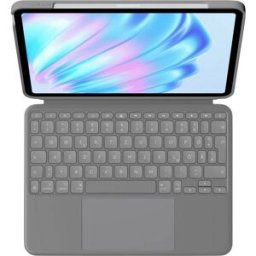 Logitech Combo Touch Clavier pour tablette avec étui Adapté à la marque (tablette): Apple iPad Air 11 (M2, 2024), iPad Air 11 (M3, 2025), iPad Air (5e