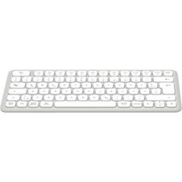 Hama WK-500 radio Clavier allemand, QWERTZ blanc