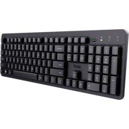 Trust ODY II Bluetooth Clavier allemand, QWERTZ noir avec clavier numérique