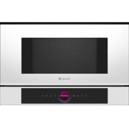 Bosch Série 8 Micro-ondes encastrable Blanc BFL7221W1