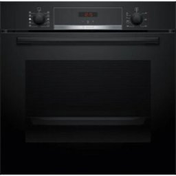 Bosch Série 4 Four encastrable avec fonction vapeur 60 x 60 cm Noir HQA534BB3