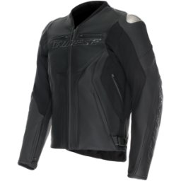 Dainese - Racing 5 - Blouson Moto En Cuir Homme - Cuir - Men - Black/black/black - 46t