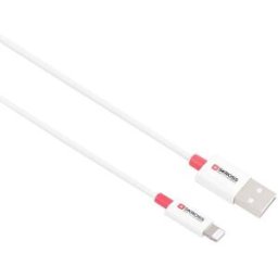 Skross Câble USB USB 2.0 USB-A mâle 1.20 m blanc rond SKCA0004A-MFI120CN