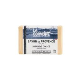 La Corvette Savon de Marseille à l'Amande Douce 100g - Pain 100 g