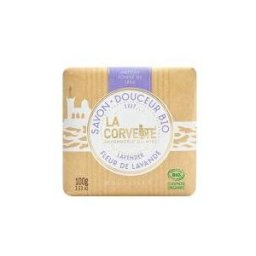 La Corvette Savon Doux à la Fleur de Lavande Bio 100 g - Pain 100 g