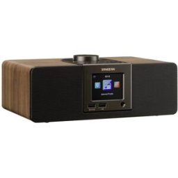 Sangean WFR-32 Radio de table Internet Internet Bluetooth, AUX, USB, radio internet avec télécommande noir, bois