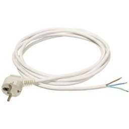 AS Schwabe 70807 alimentation Câble de raccordement blanc 10 m