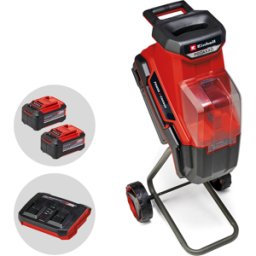 Einhell REDAXXO 36/25 - Broyeur à batterie 36V - avec bac de ramassage - 2x18V/5.2Ah