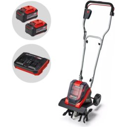 Einhell GE-CR 30 Li - Motobineuse électrique à batterie avec roues - 36V - 2x 18V 5.2Ah