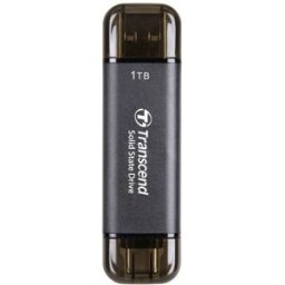 Transcend ESD310C 1 TB Disque dur externe SSD USB 3.1 (2è gén.), USB-C® noir TS1TESD310C