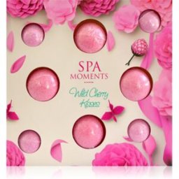 Spa Moments Wild Cherry Kisses boules de bain effervescentes