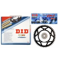 Kit chaîne DID acier Kawasaki ER-6 N/F 06-