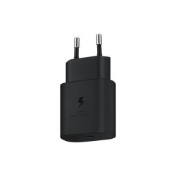 Samsung EP-TA800NBEGEU - Adaptateur Secteur USB Type C - 25W, Noir (Emballage Original)