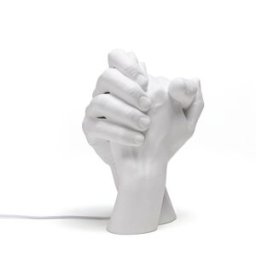 Seletti - Lampe de table With Me - Blanc - Porcelaine - Designer Marcantonio