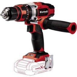 Einhell Power X-Change TE-CD 18/48 Li-i-Solo 2 vitesses-Perceuse-visseuse à percussion sans fil sans chargeur, sans batterie