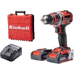 Perceuse-visseuse sans fil Einhell Professional TP-CD 18/50 Li BL (2x2,0Ah) 4513896 18 V 2 Ah Li-Ion + chargeur, + 2 batteries
