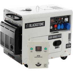 Blackstone SGB 6000 D-ES - Groupe électrogène diesel Monophasé - 5.3 kw - Tableau ATS inclus