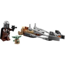 Lego Le speeder bike du Mandalorien et Grogu