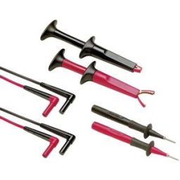 Fluke TL220-1 Set de cordons de mesure de sécurité Banane mâle 4 mm Banane mâle 4 mm 1.50 m noir, rouge 1 set